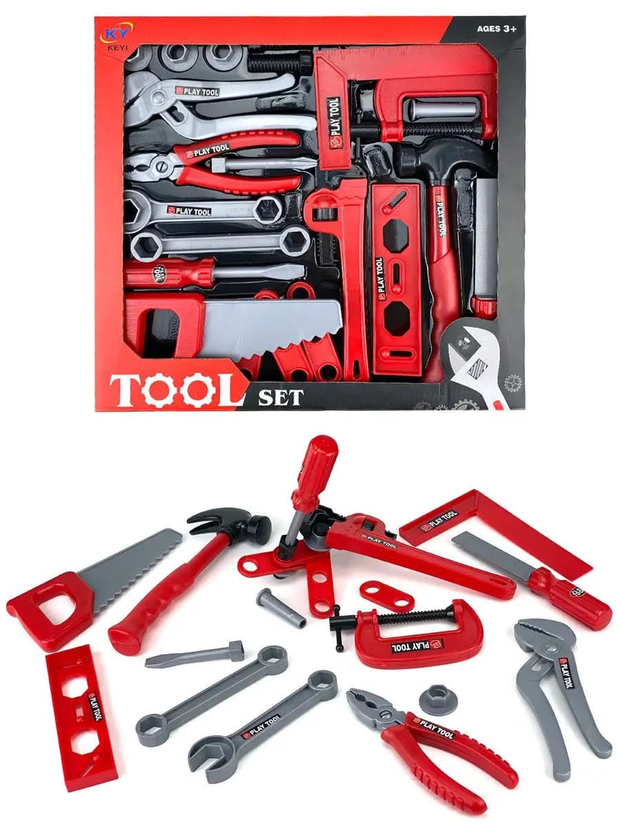 Набор инструментов, 23 шт, Игра Большая стройка