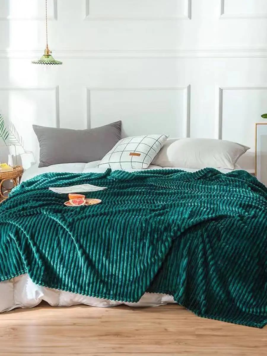 Плед Stripe 200х220 покрывало на кровать 200х220