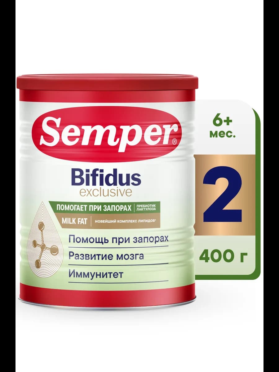 Молочная смесь детская Bifidus Exclusive 2, с 6 месяцев, при…