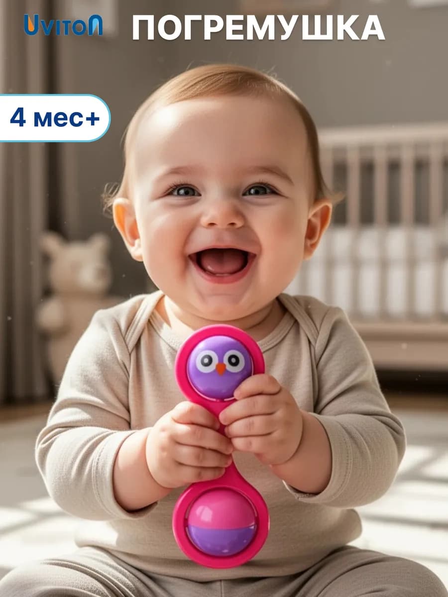 Погремушки для новорожденных девочек