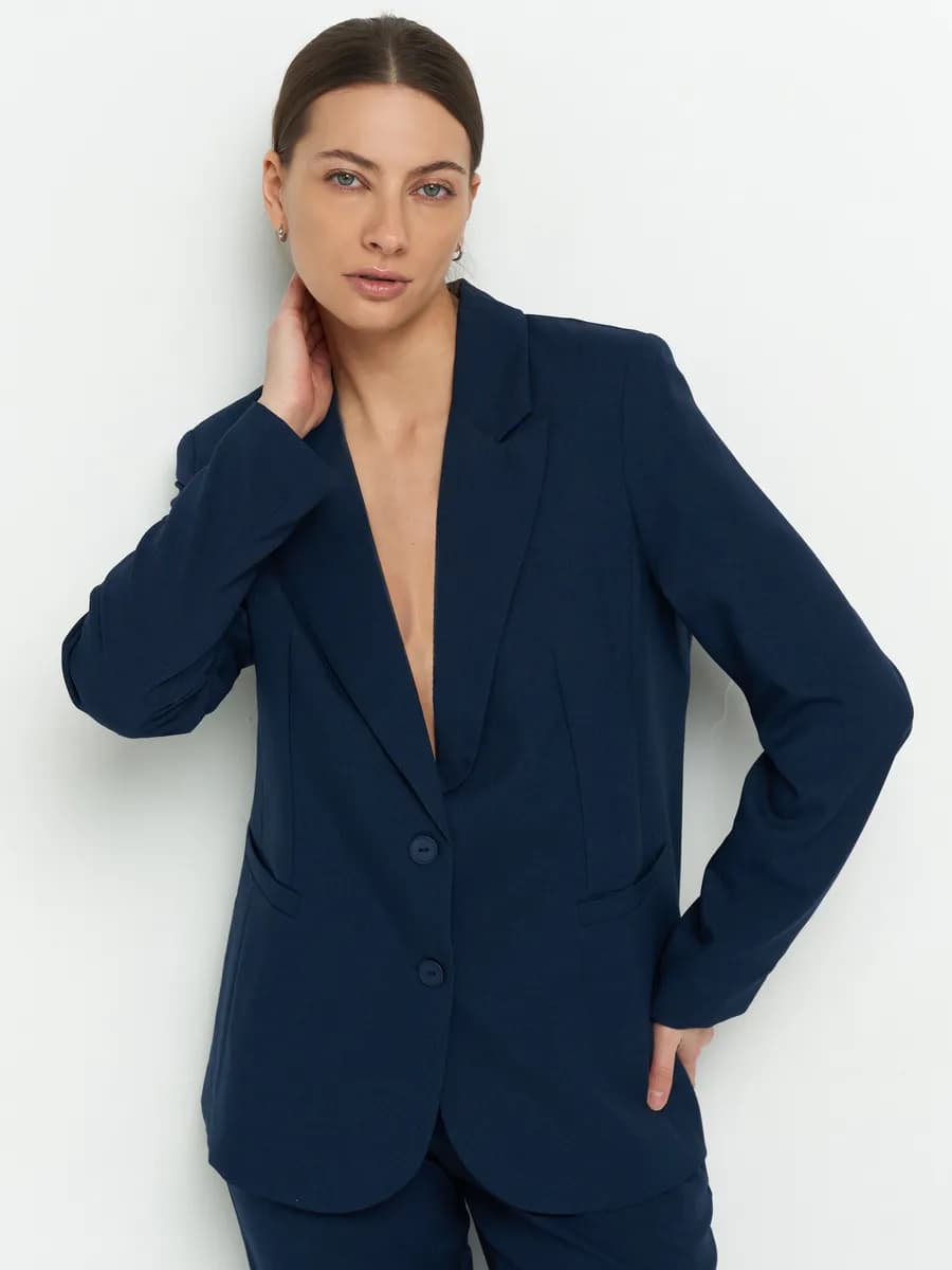 Жакет классический с длинным рукавом