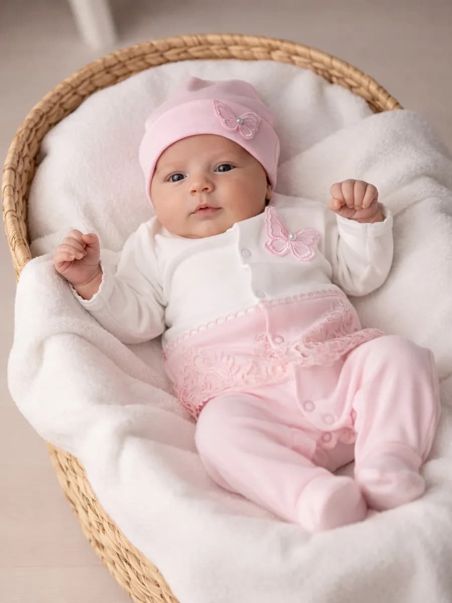 Комплект на выписку для новорожденного