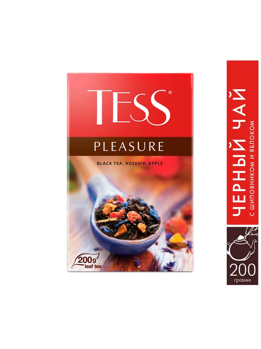 Чай черный Pleasure, листовой, 200 г