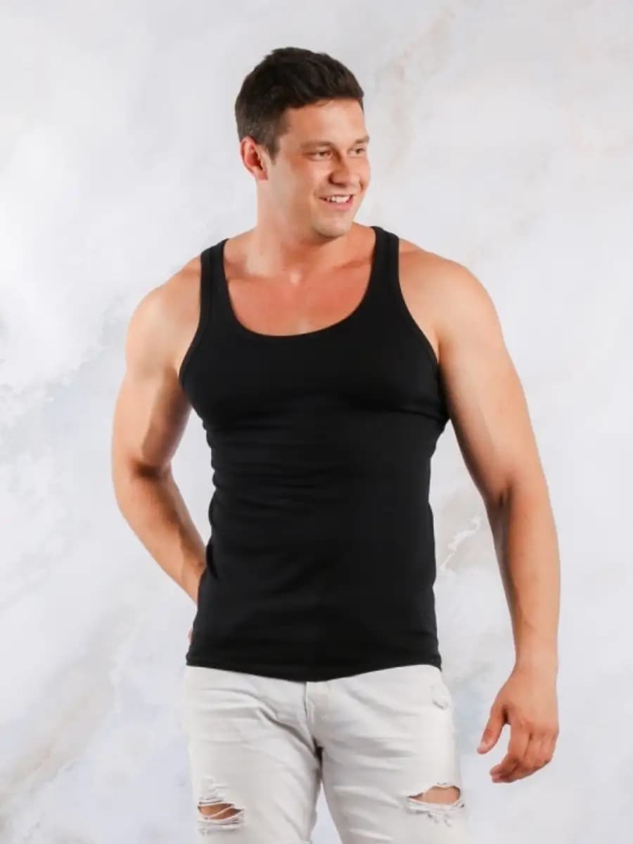 Майка бельевая спортивная