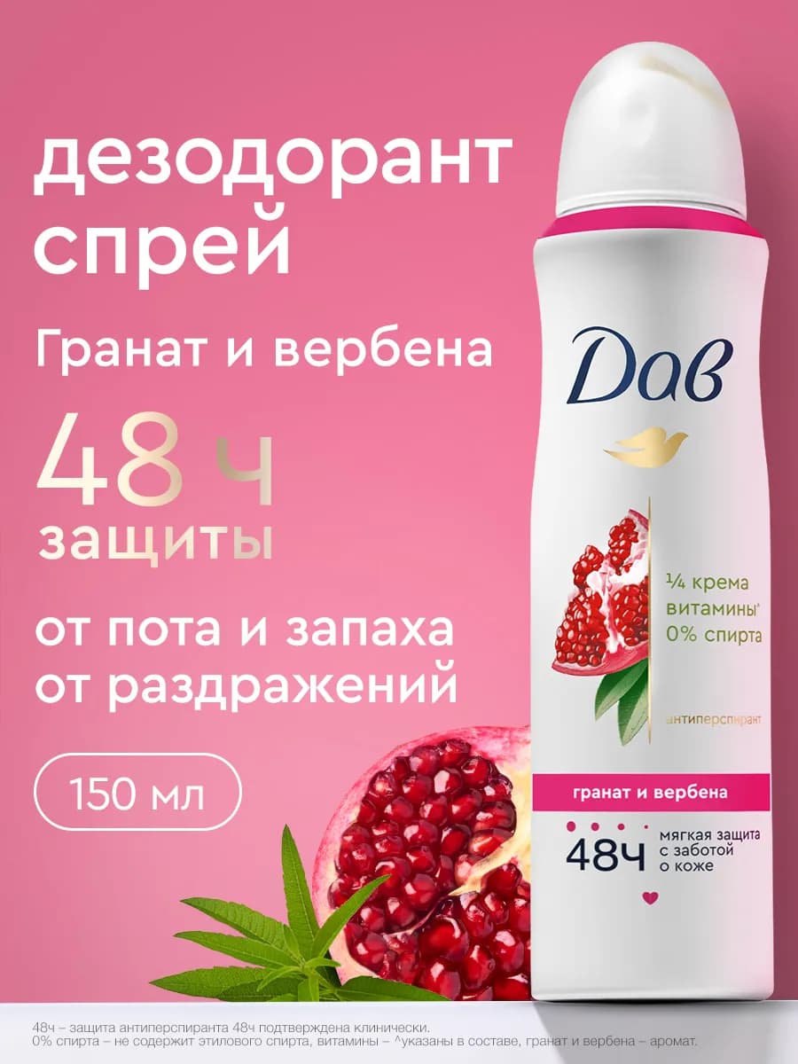 Дезодорант женский спрей от пота Пробуждение чувств 150 мл