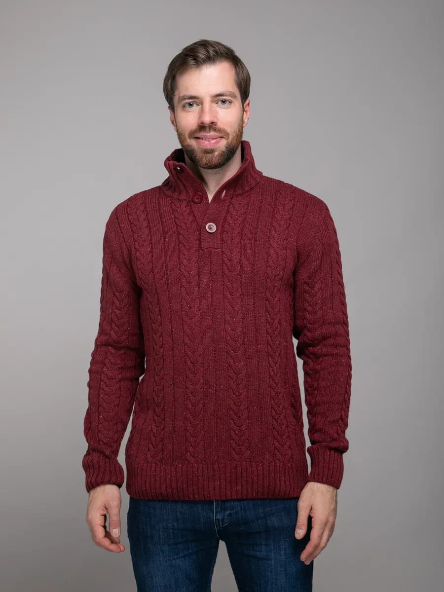 Джемпер вязаный