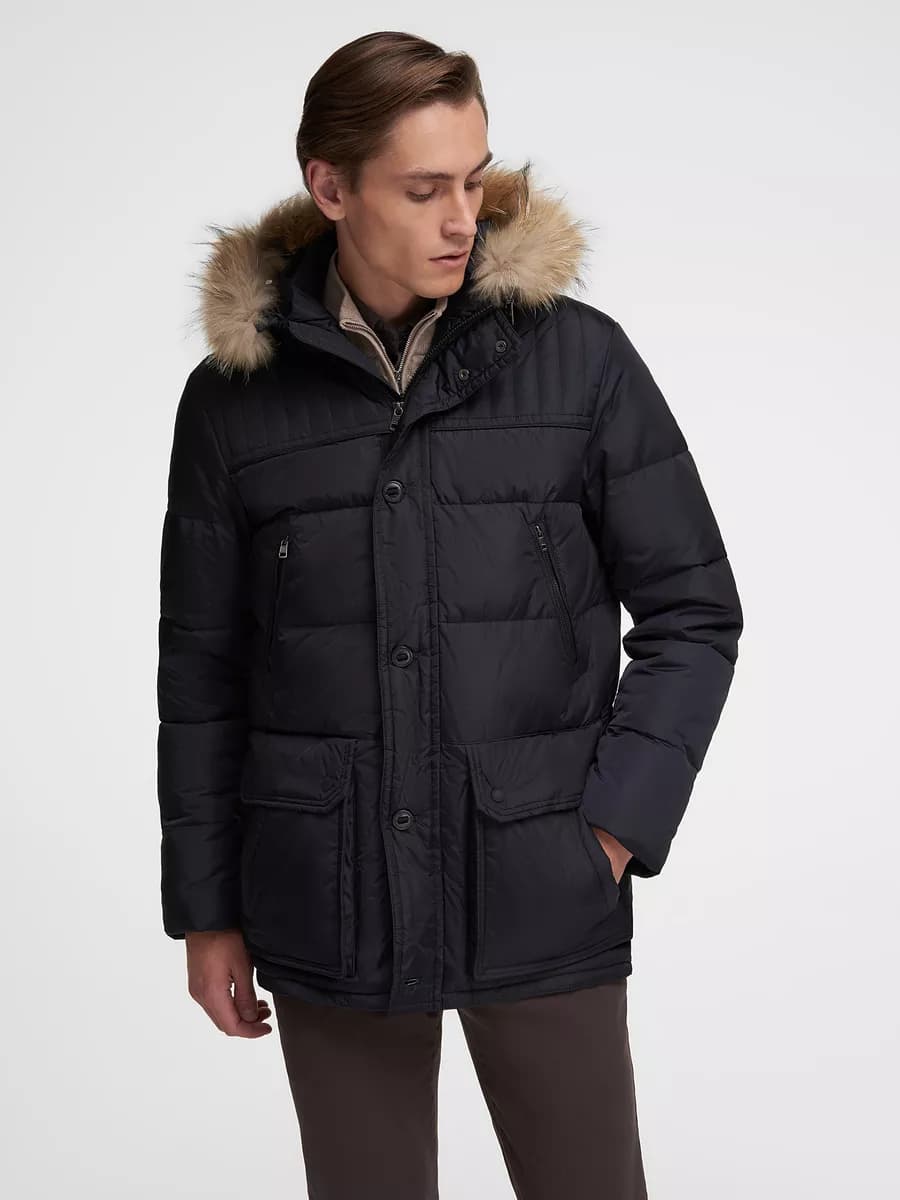 Куртка мужская зимняя с капюшоном