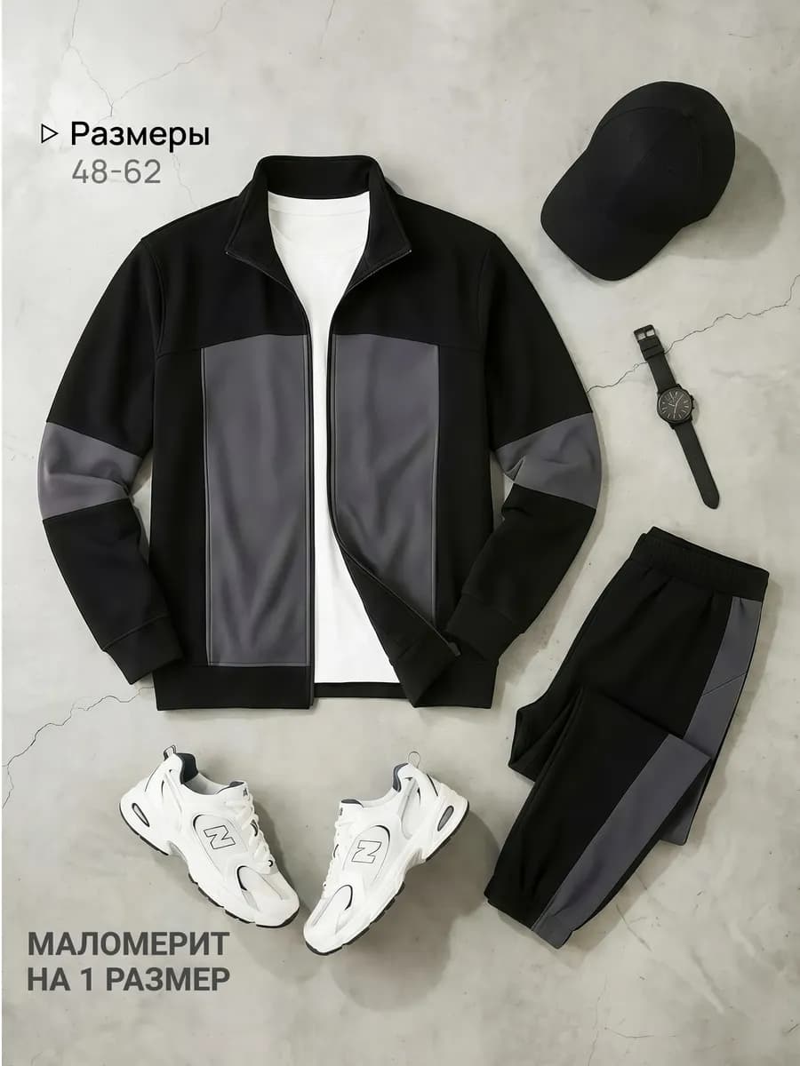 Спортивный костюм на молнии
