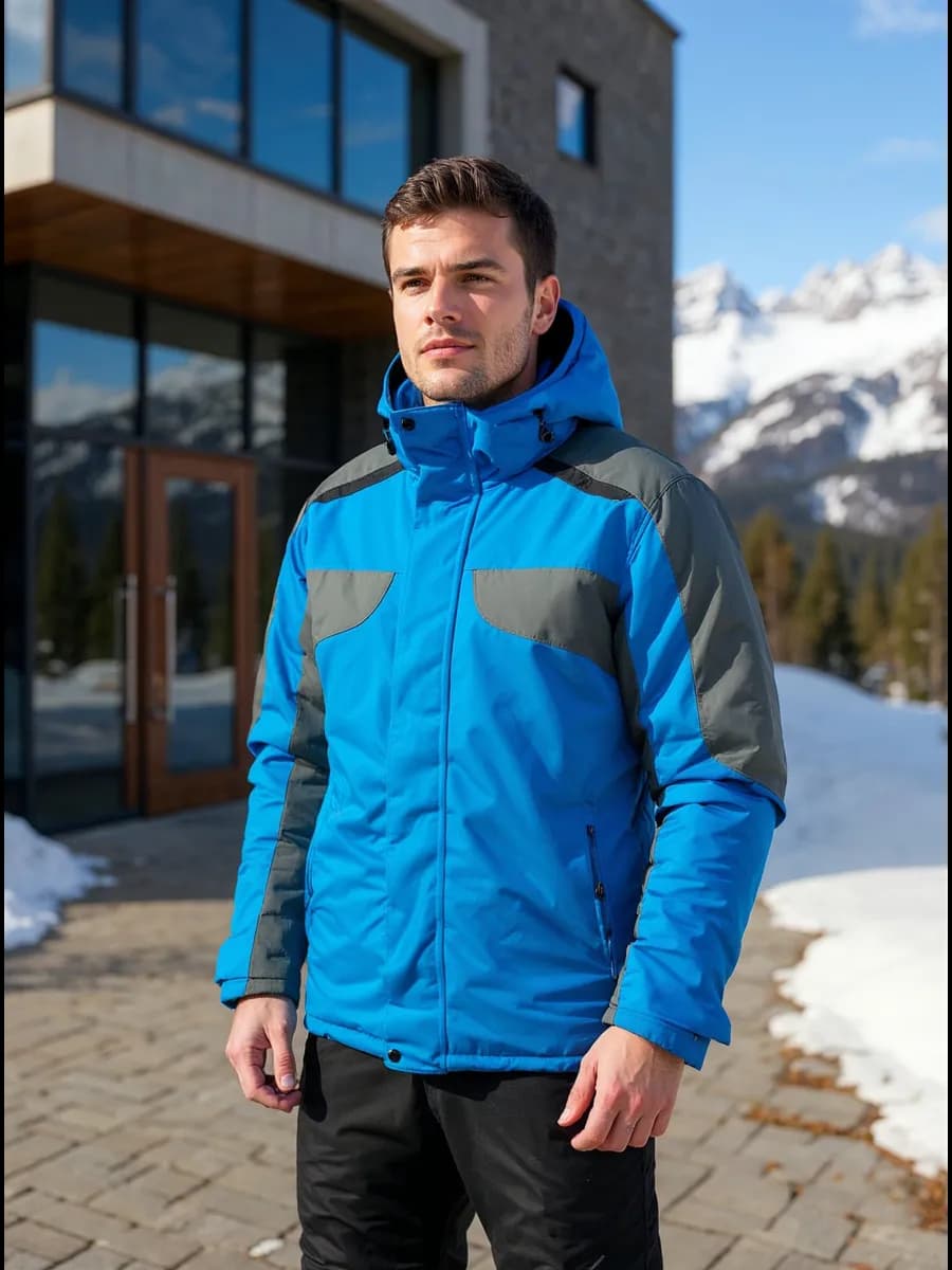 Зимний костюм горнолыжный утепленный