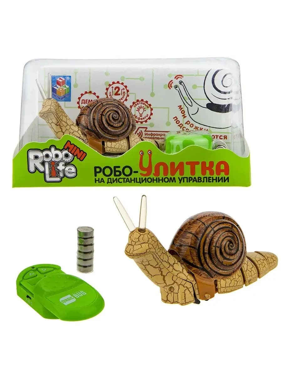 Интерактивная игрушка улитка для малышей