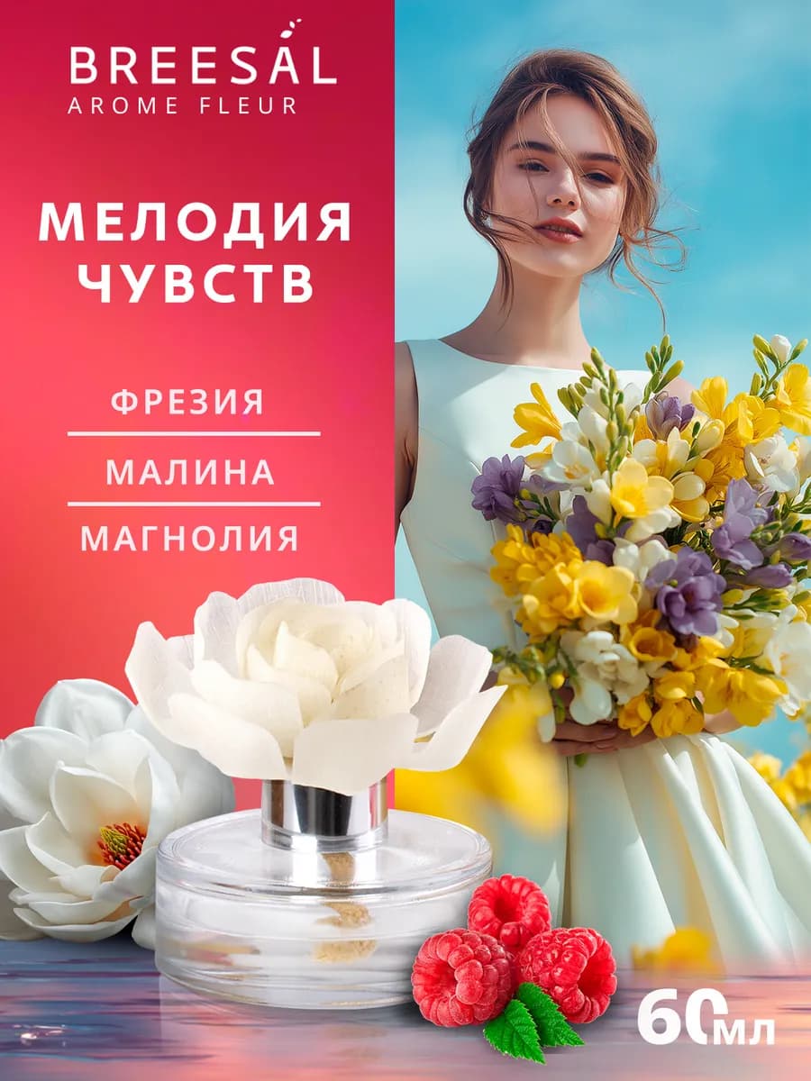 Диффузор для дома ароматический, 60 мл