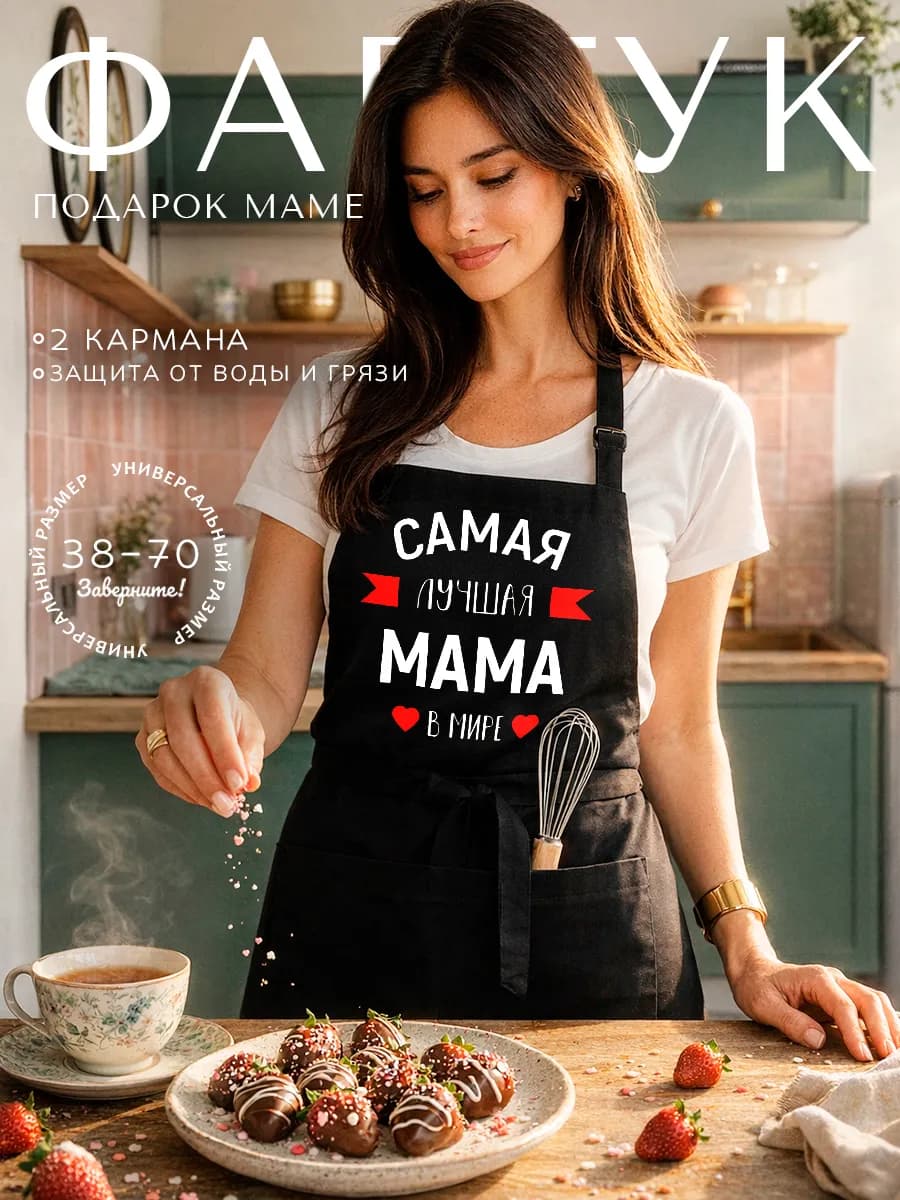 Фартук подарок маме