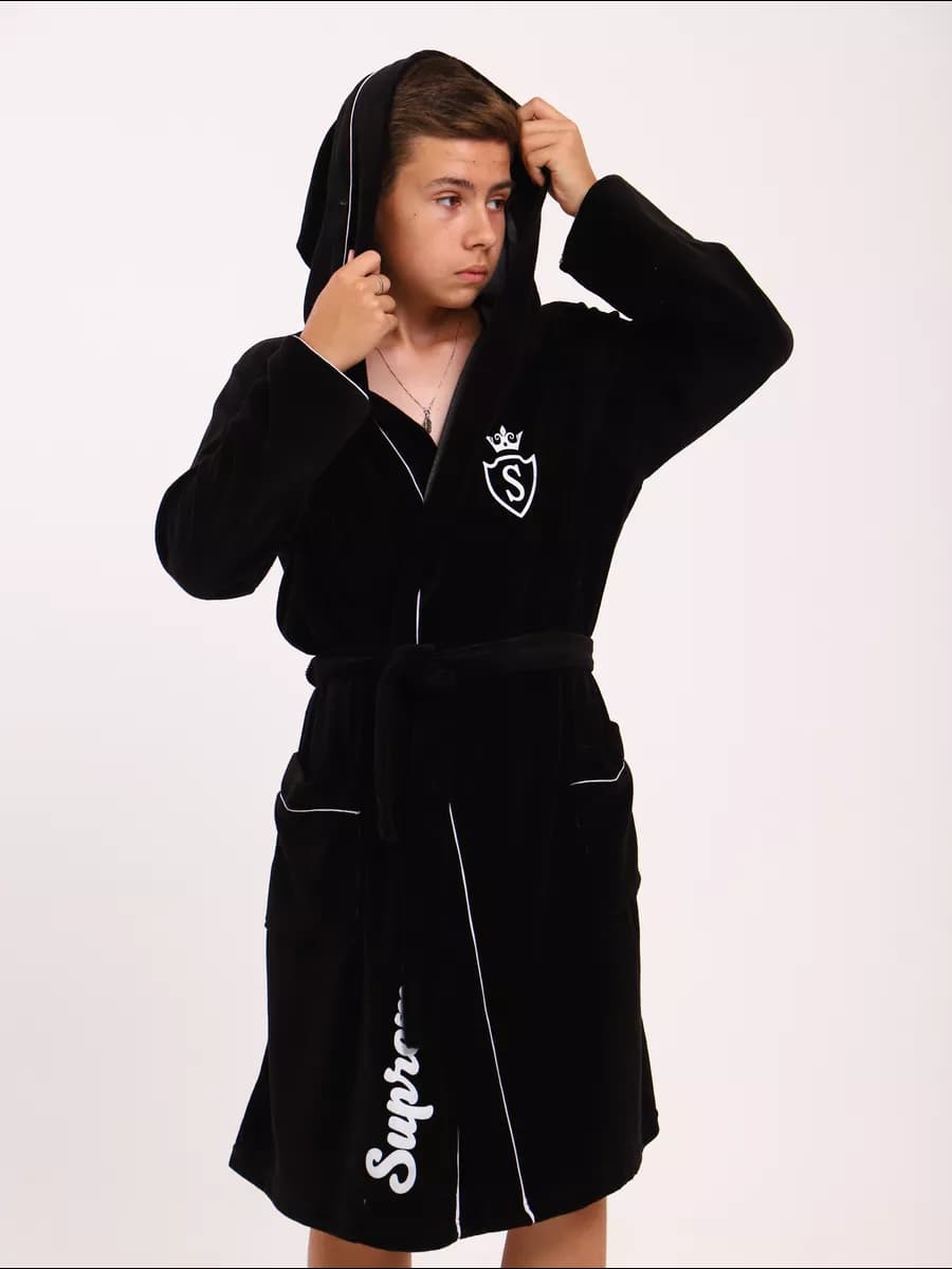 Халат банный детский для подростка