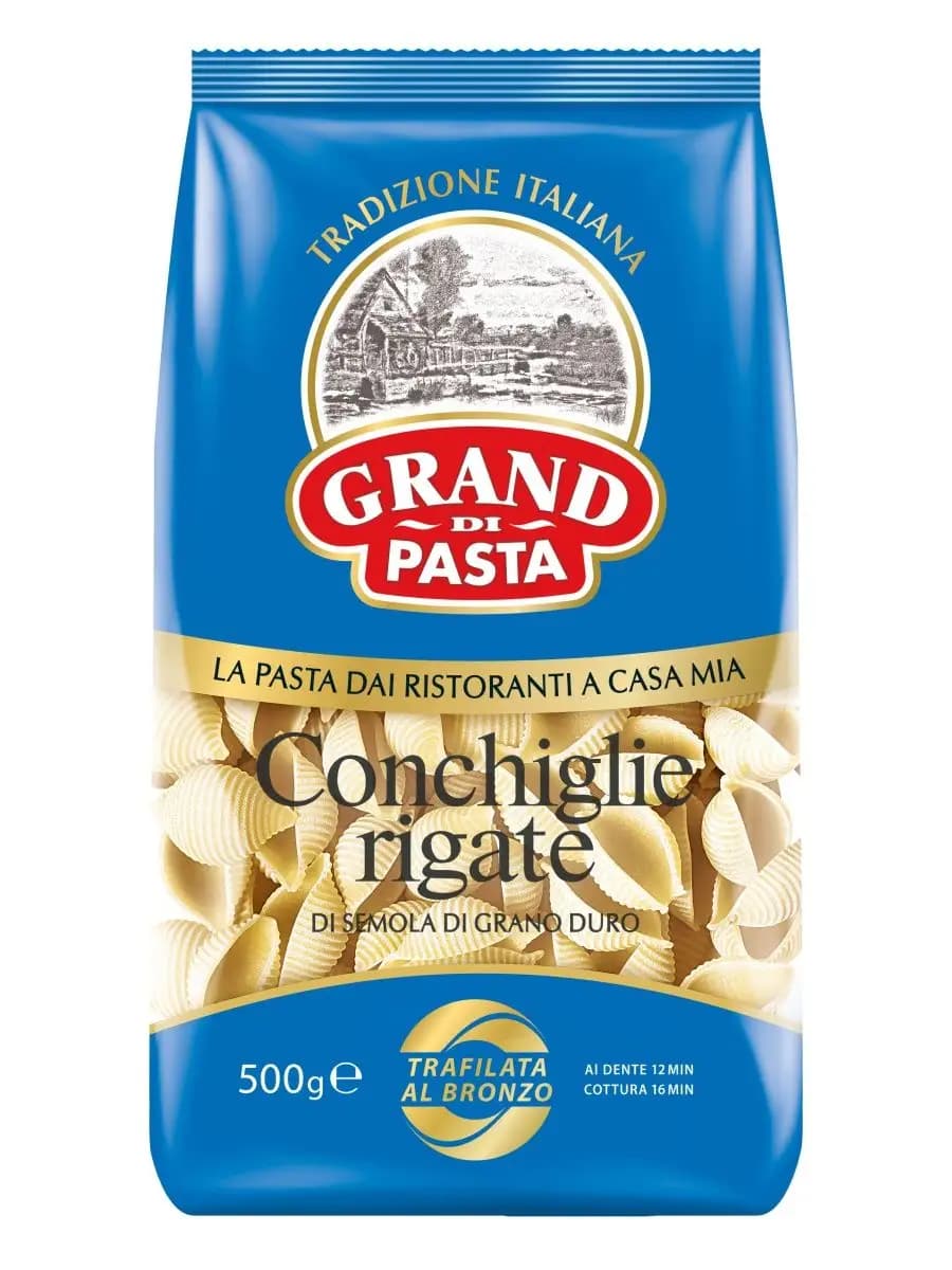 Макароны Conchiglie Rigati 500 г