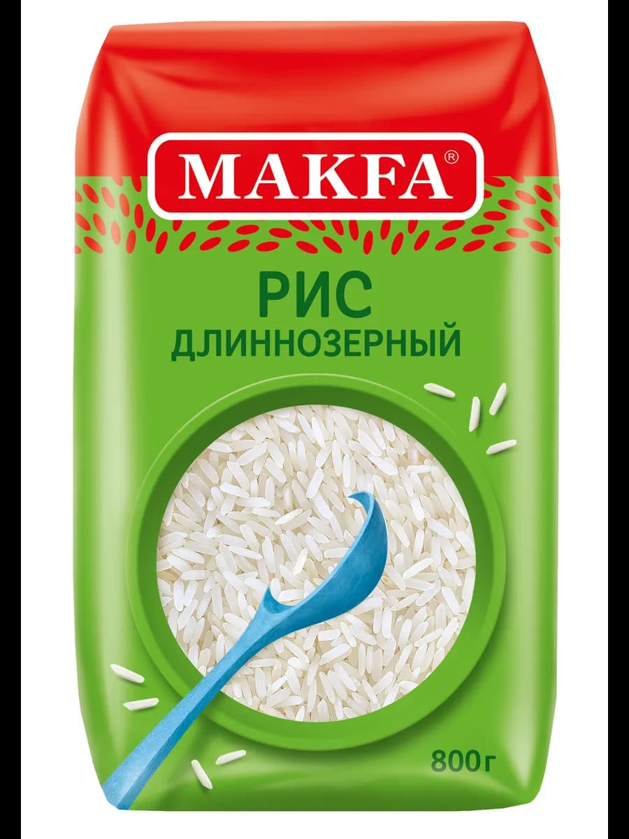 Рис длиннозерный 800 г