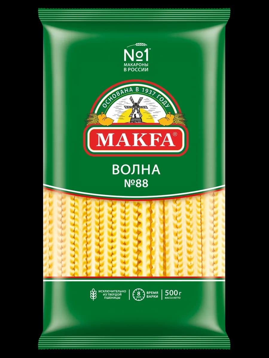 Макароны "Лапша длинная широкая "Волна" 500 г