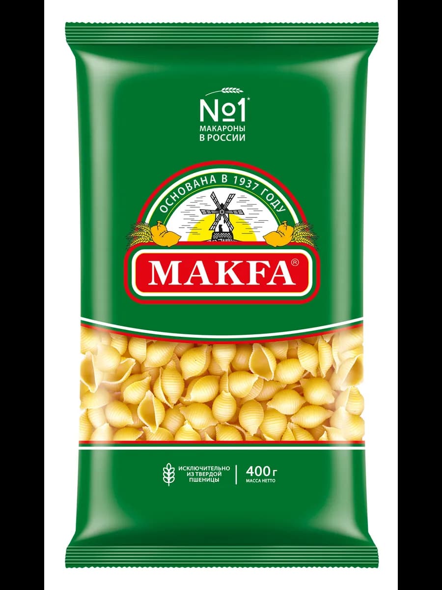 Макароны "Ракушки" 400 г