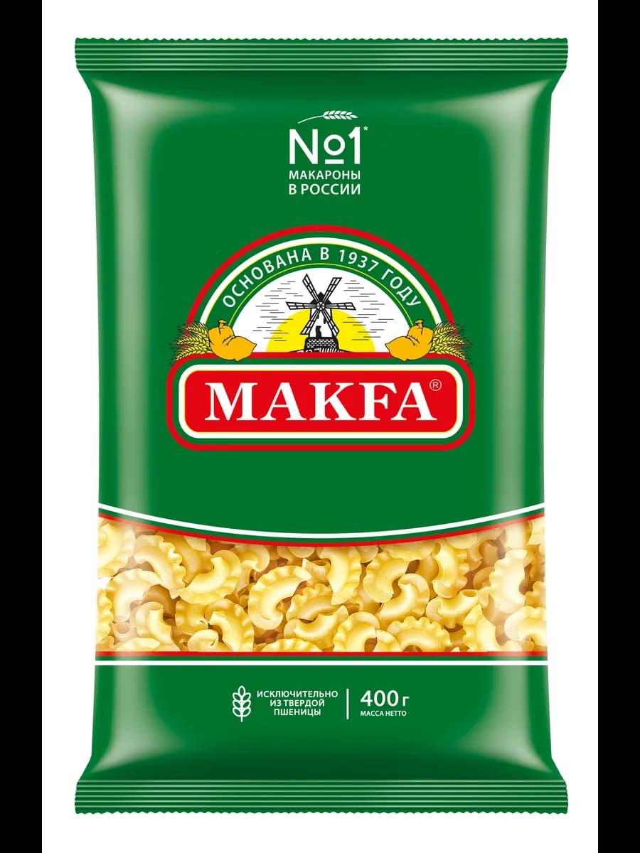 Макароны "Петушиные Гребешки" 400 г