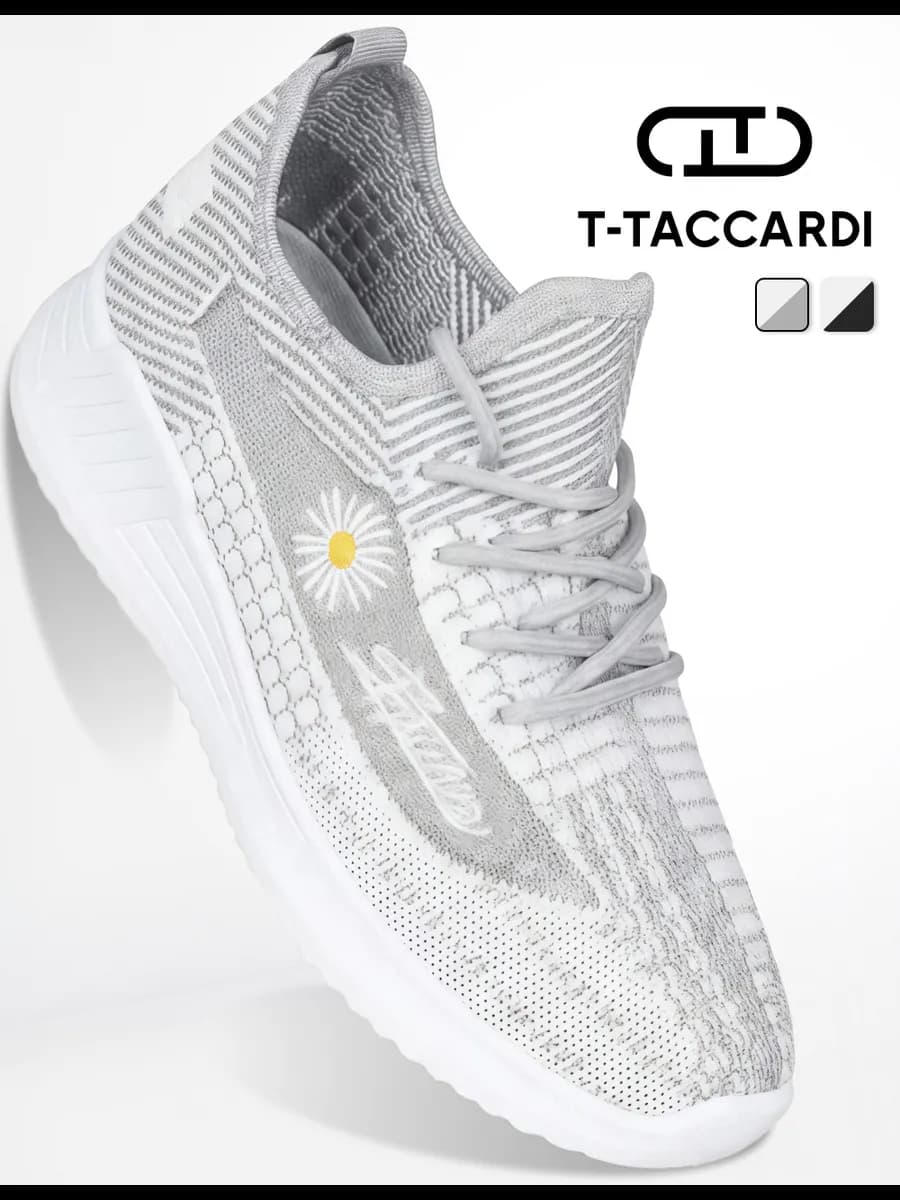 Кроссовки женские серые текстильные для фитнеса