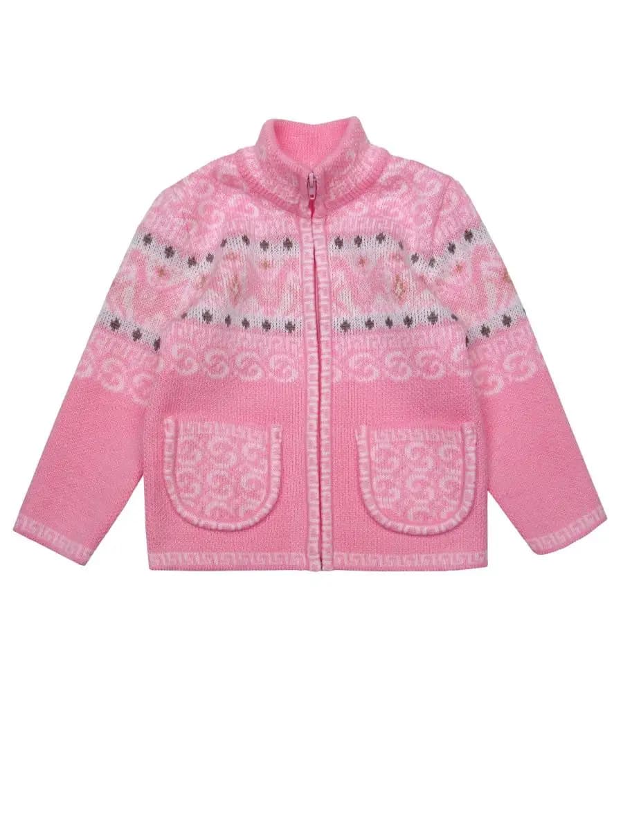 Жакет на молнии Гжель