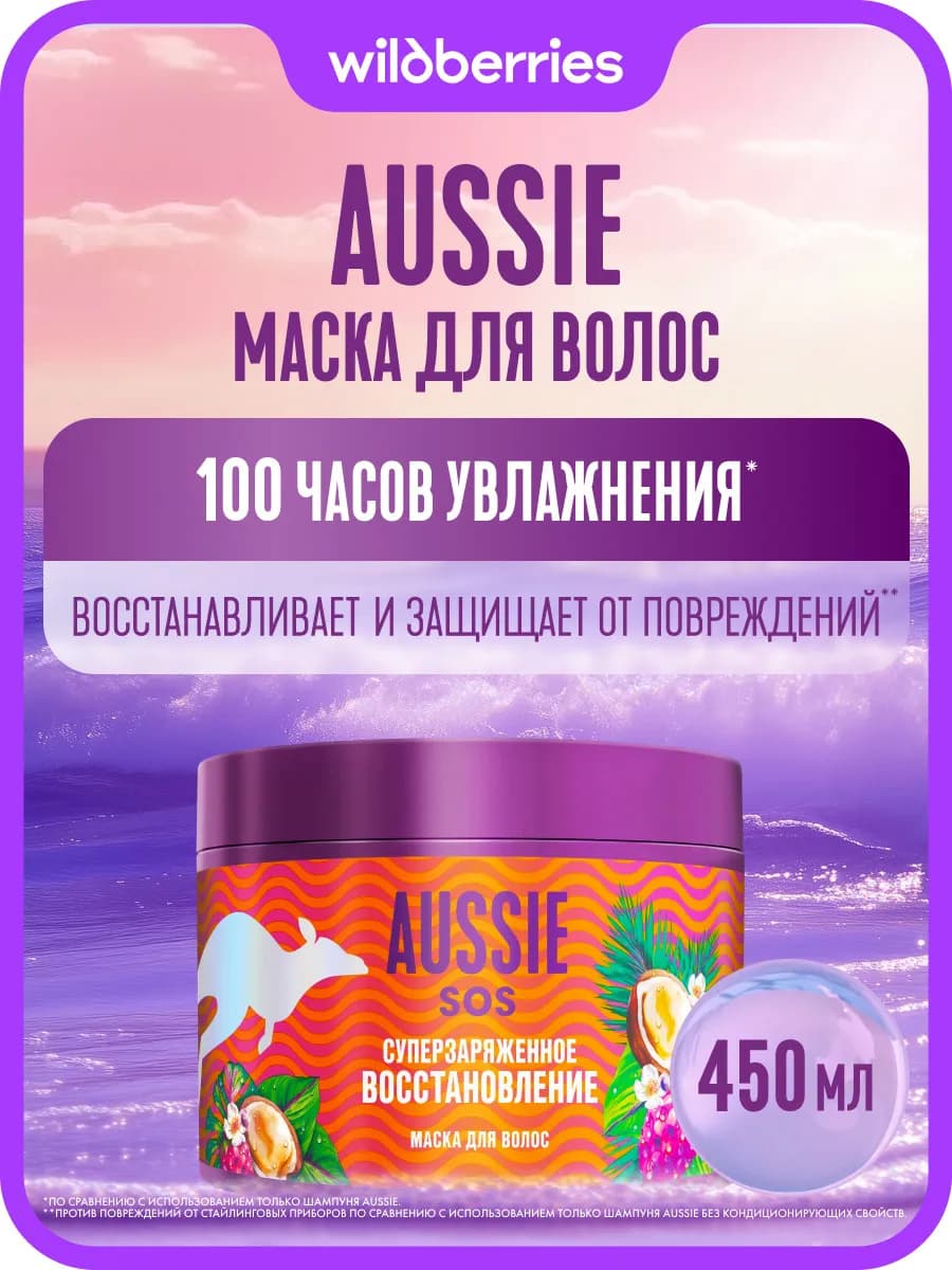 SOS Маска Суперзаряженное Восстановление для волос 450мл