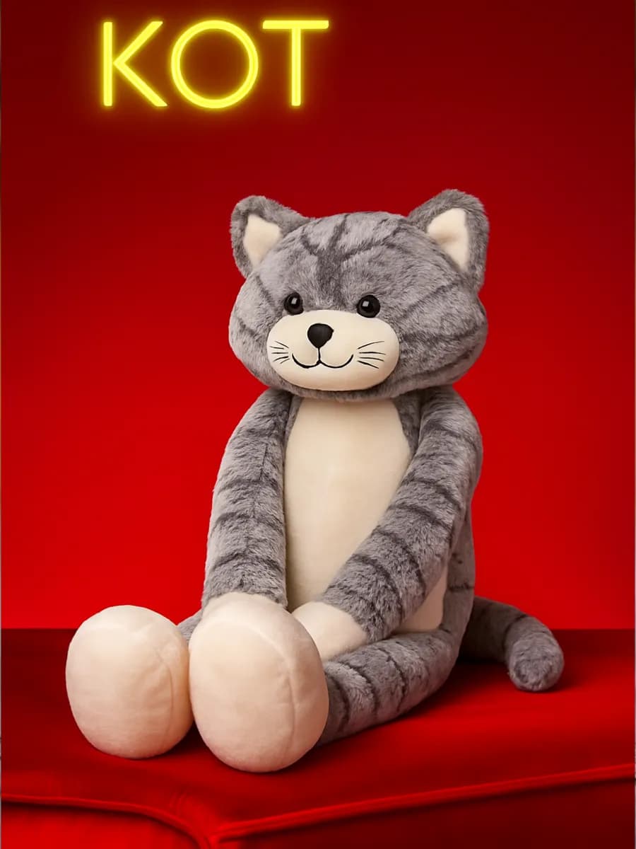 Мягкая игрушка Кот 70 см