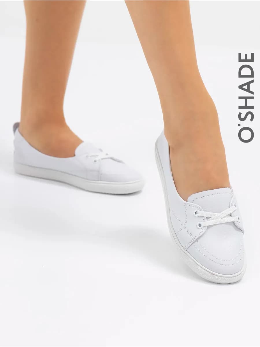 Кеды женские белые летние