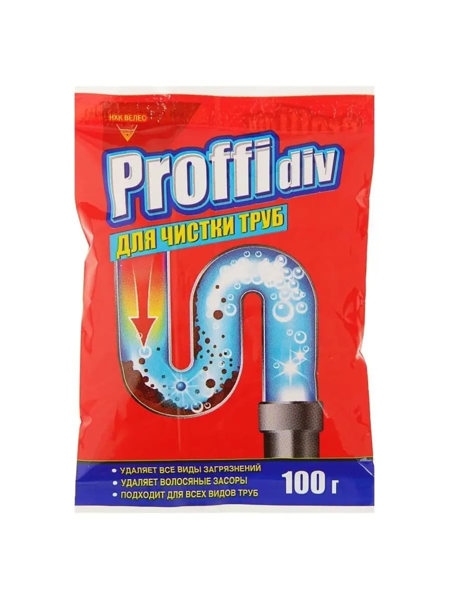 Средство от засоров труб 100 г