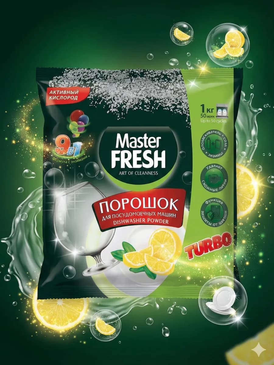 Порошок для посудомоечной машины 1кг