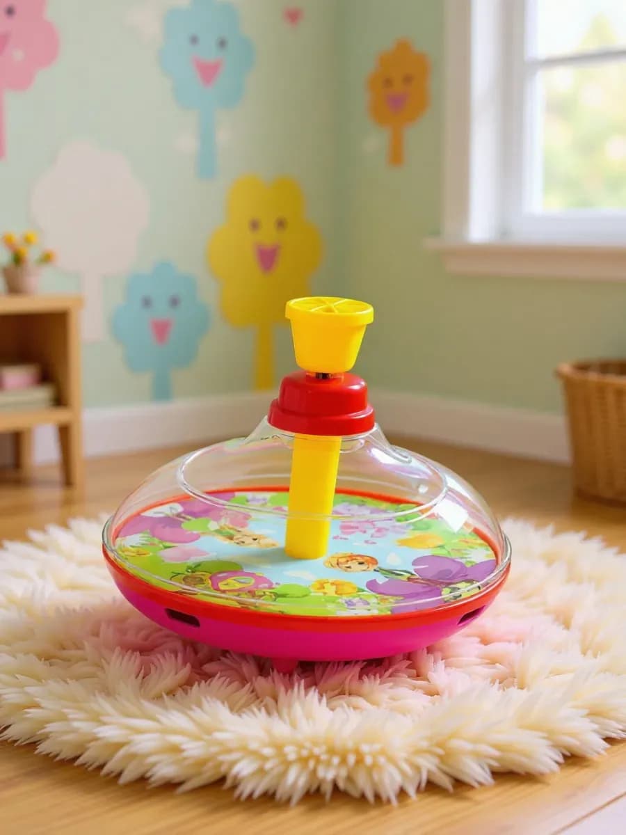 Юла Сказочная малая диаметр - 12 см Подарок малышам