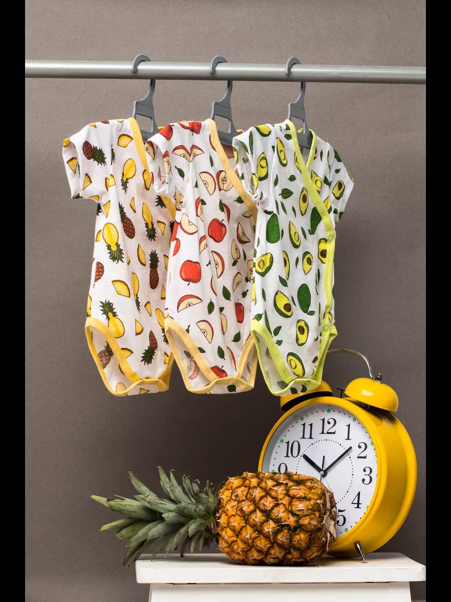 Комплект Боди слип 3 штуки