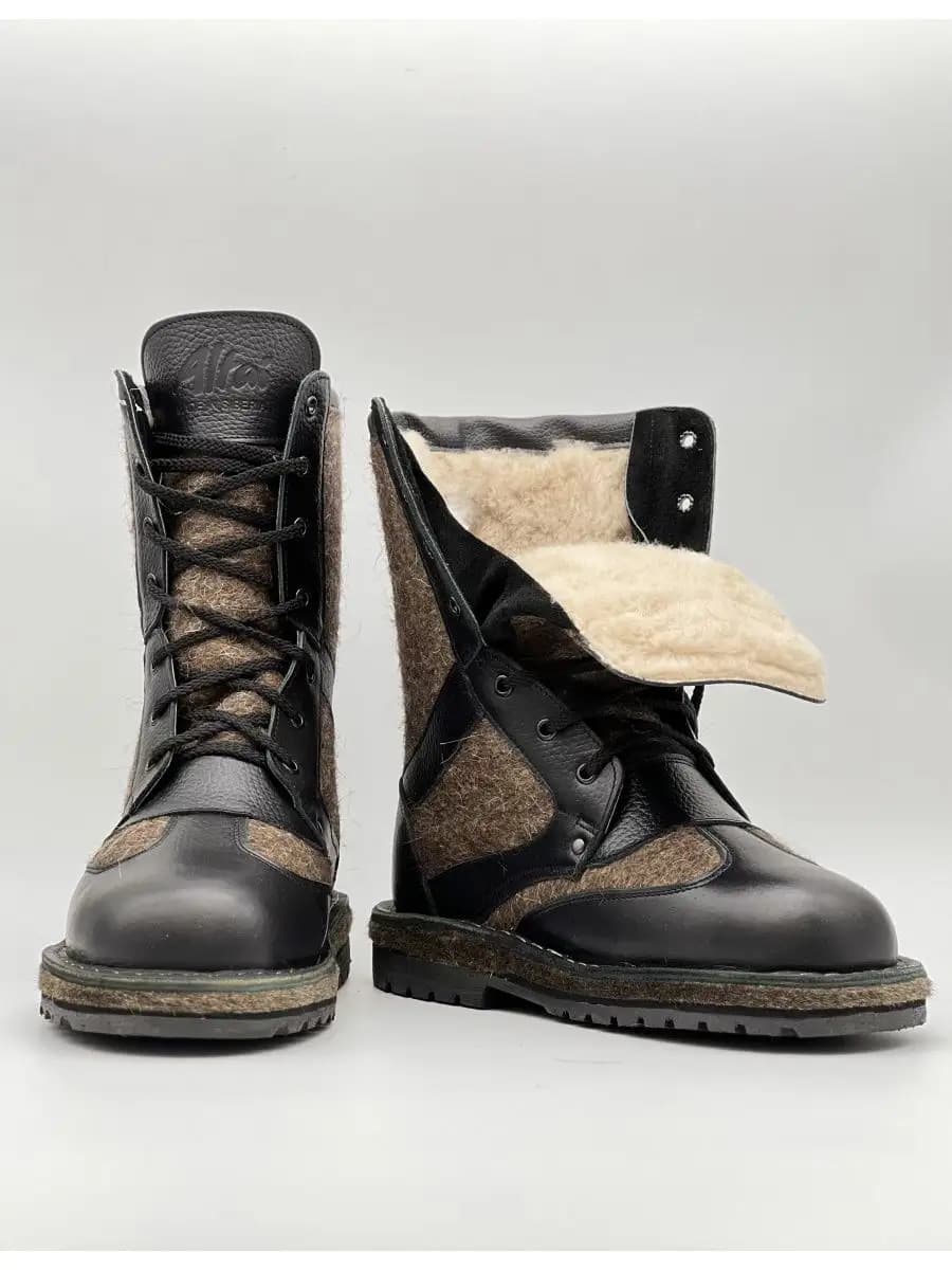 Ботинки войлочные мужские