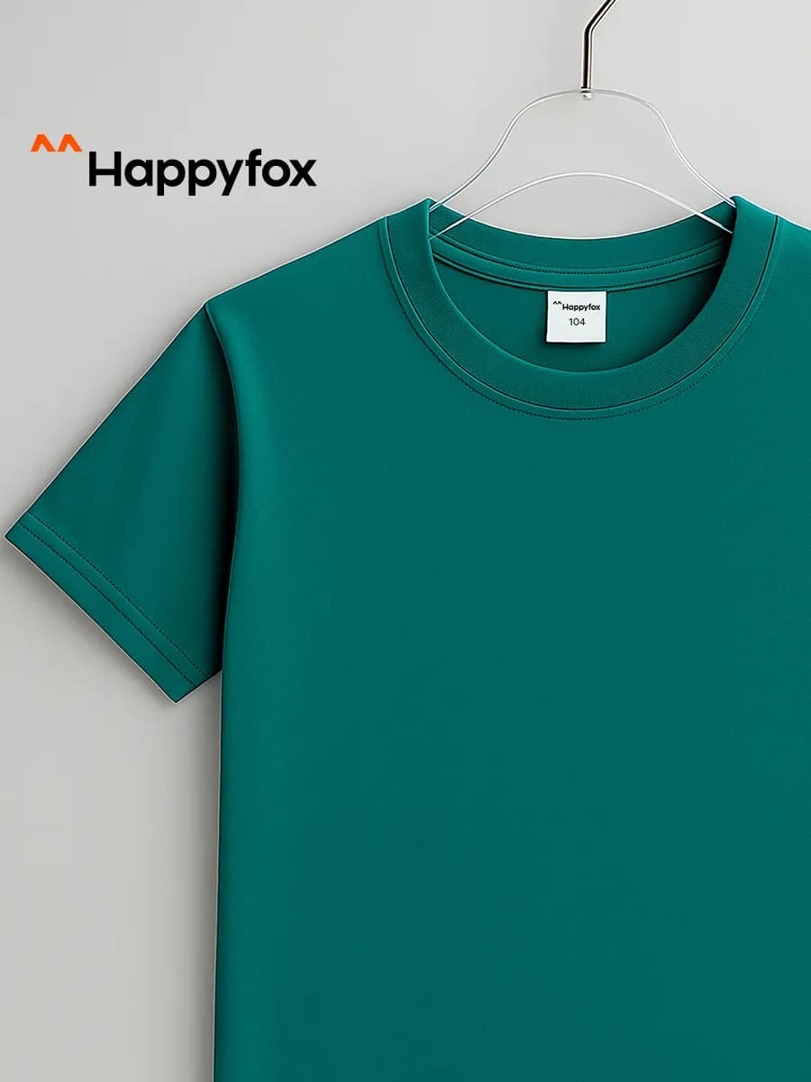 Футболка базовая детская хлопок школьная