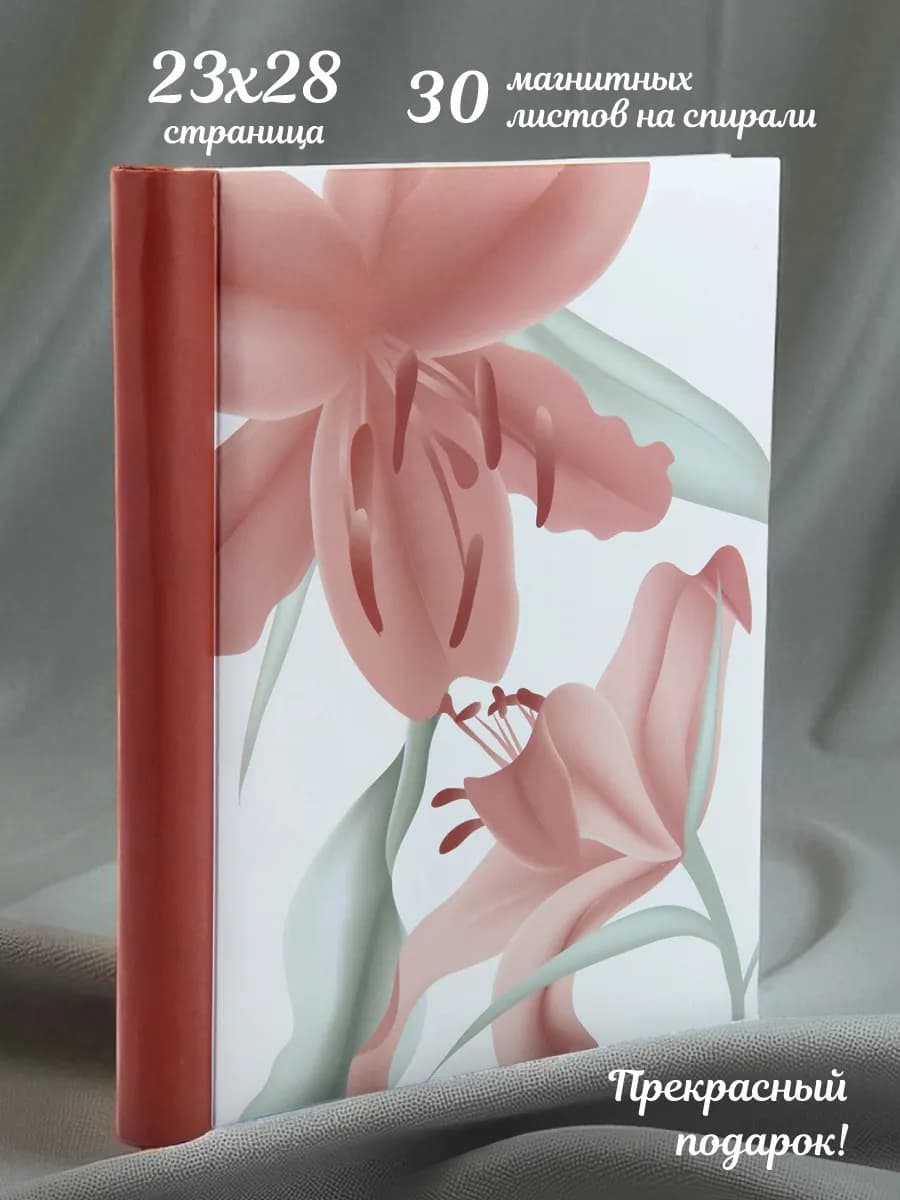 Фотоальбом семейный магнитный 30 листов 23х28 см