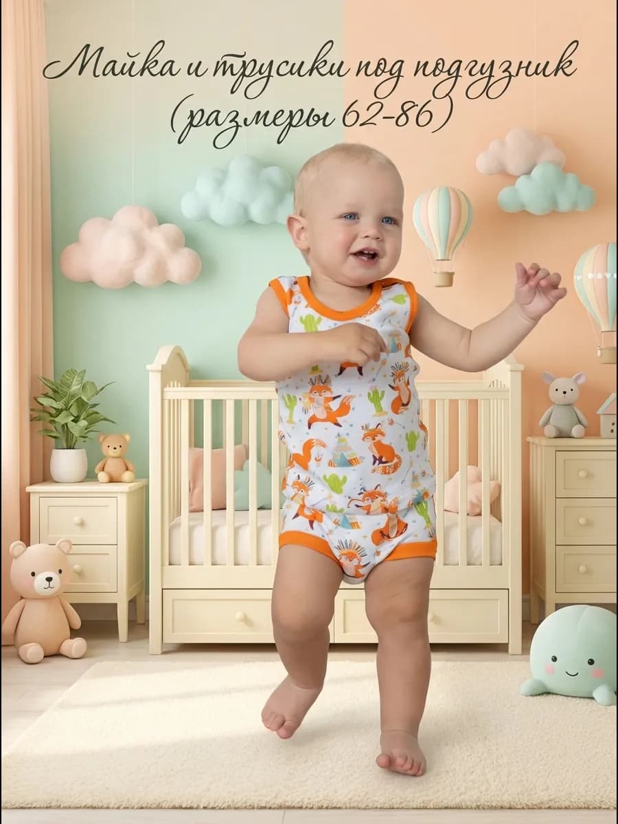 Майка и трусики для малышей