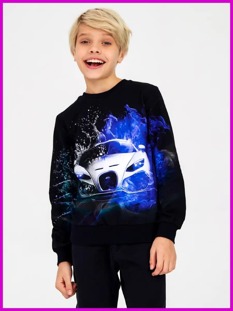 Свитшот подростковый с принтом