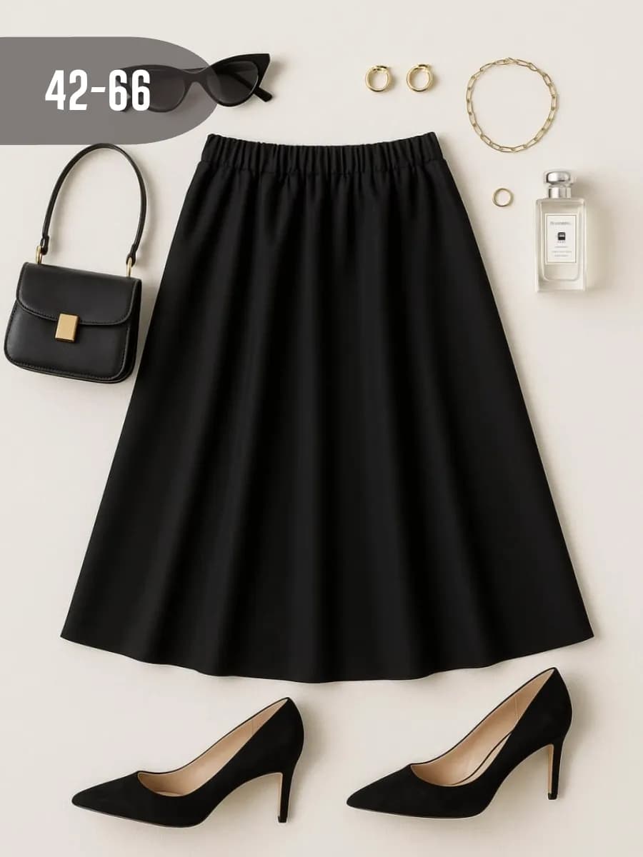 Юбка солнце миди школьная