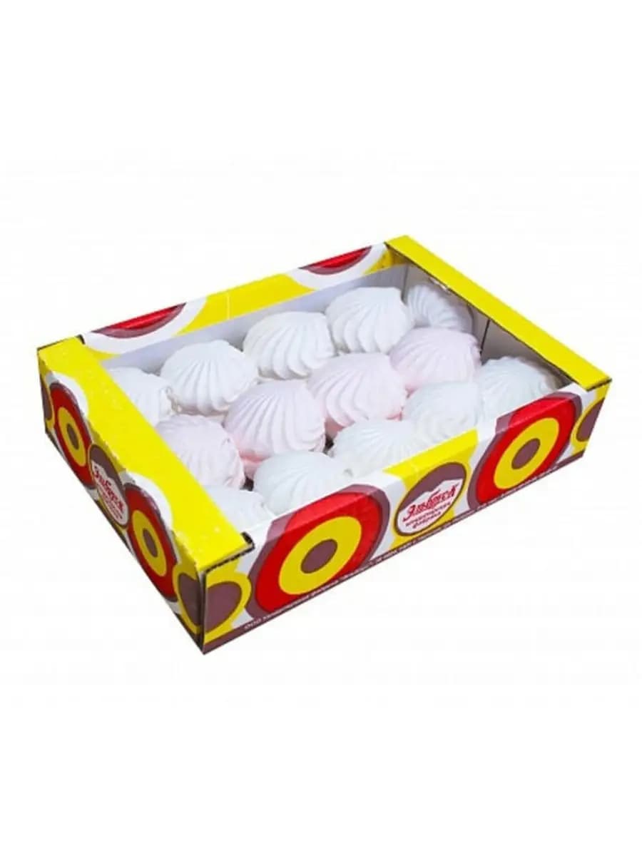 Зефир Бело-розовый 700 гр