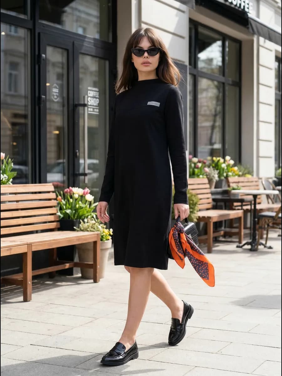 Платье больших размеров спортивное