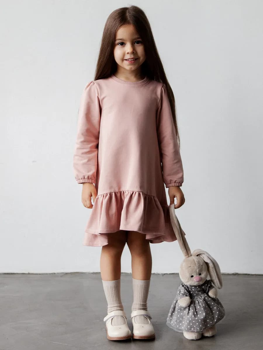 Платье с длинным рукавом детское