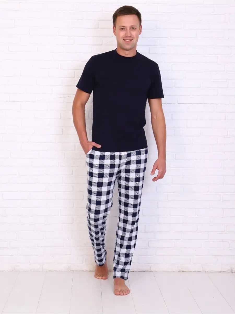 Брюки пижамные домашние