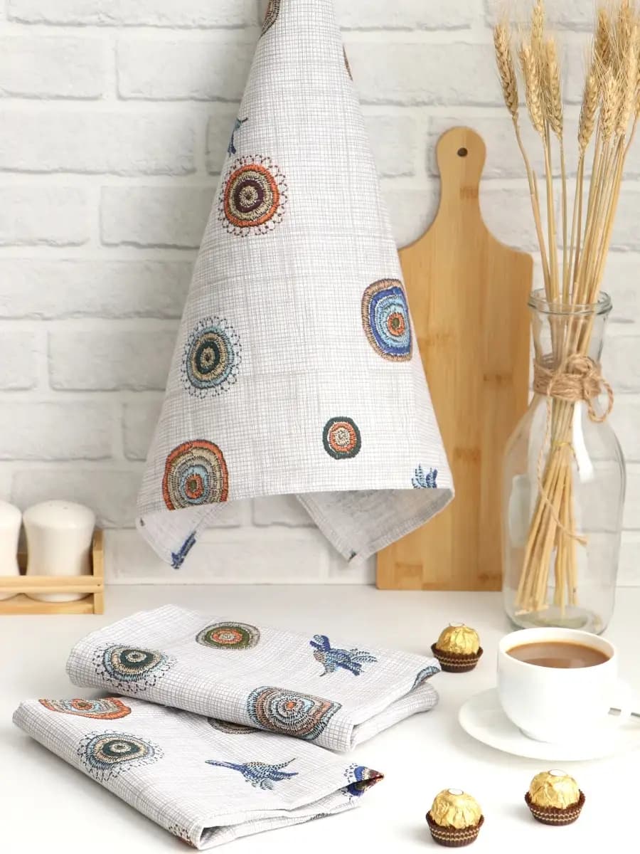 Полотенца кухонные 3 шт 47х60 см