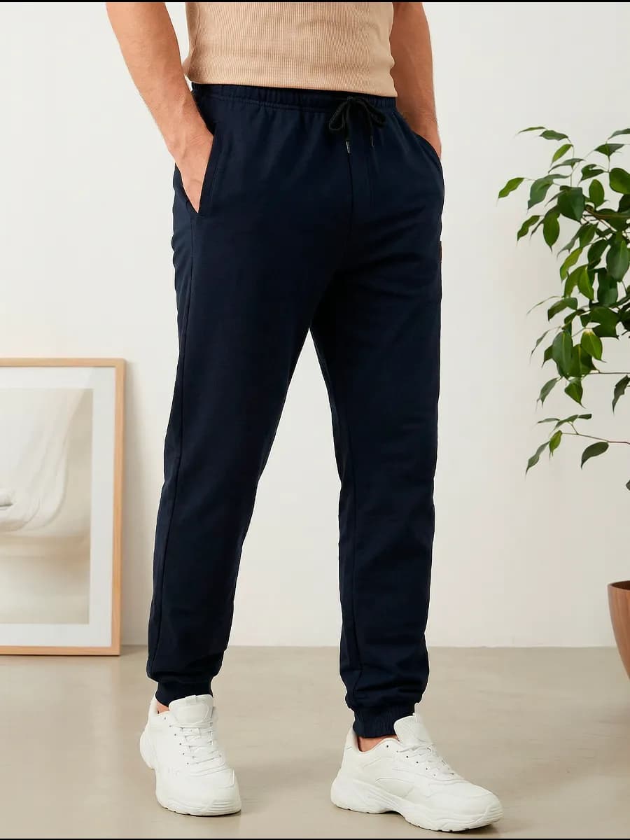 Брюки спортивные джоггеры на резинке хлопковые
