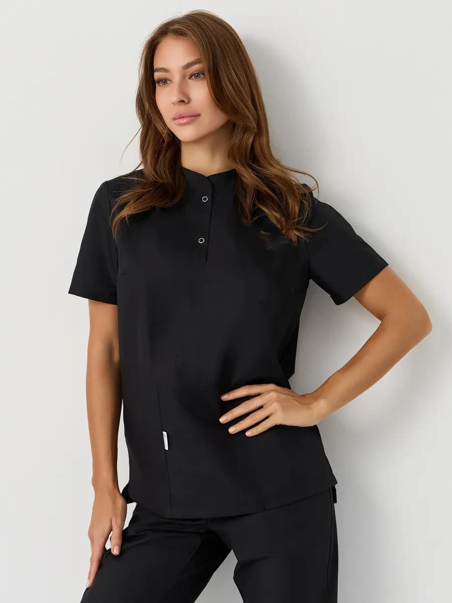 Медицинский костюм с брюками больших размеров