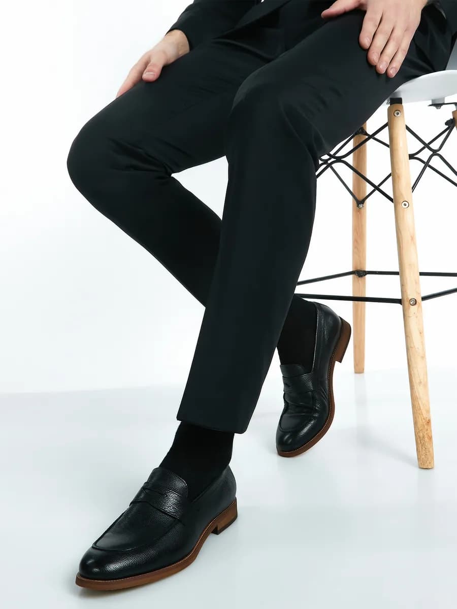 Лоферы классические туфли натуральная кожа