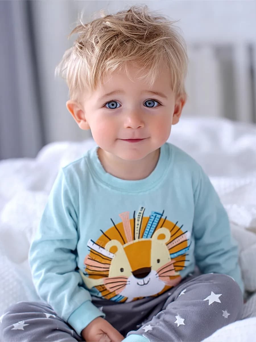 Пижама для мальчика со львом