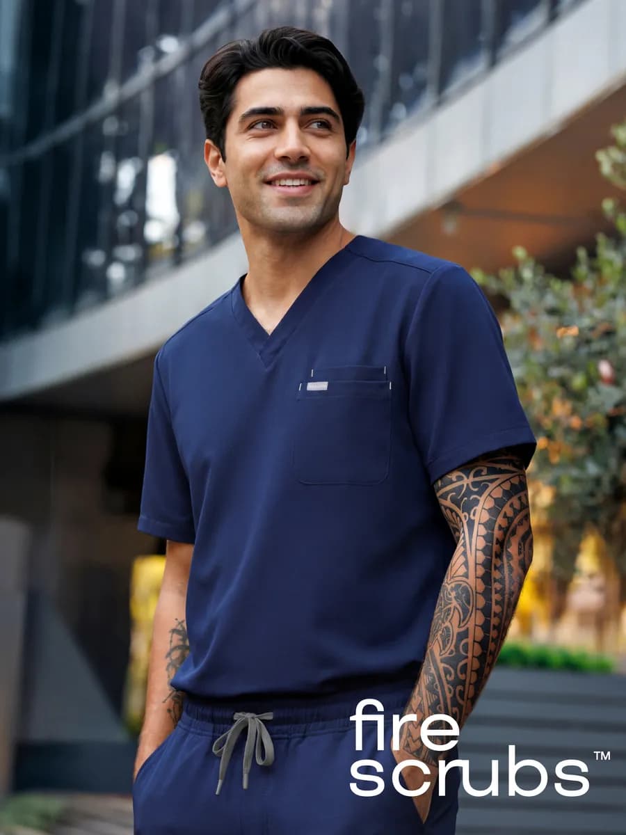 Медицинский костюм с джоггерами стрейч