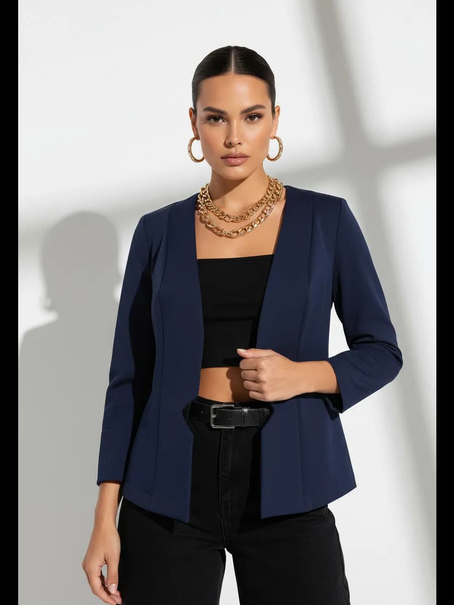 Стильный модный женский жакет