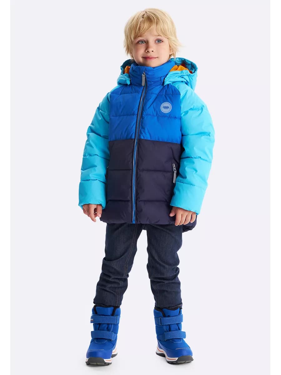 Пуховая зимняя теплая непромокаемая куртка