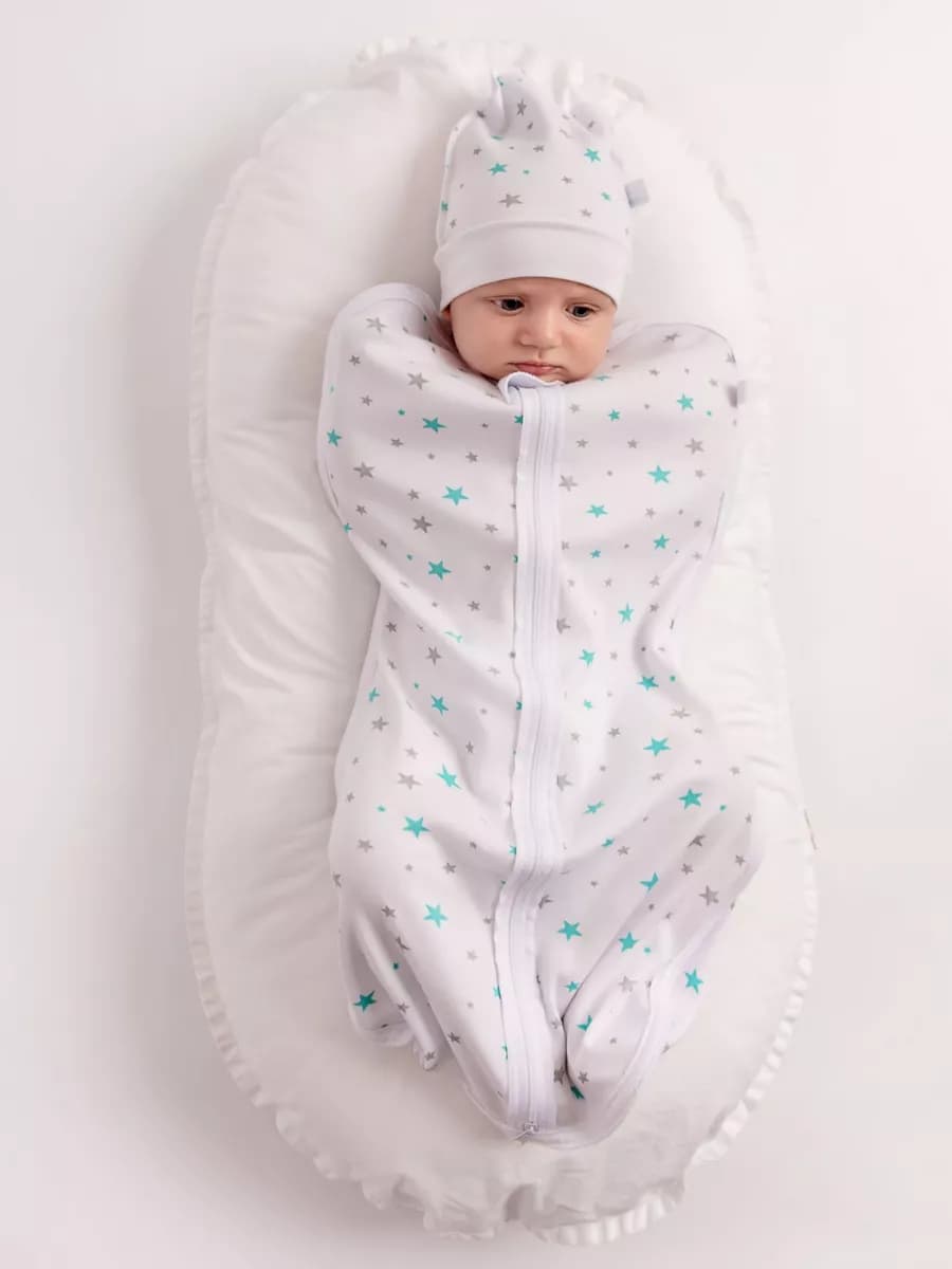 Пеленка кокон для новорожденных